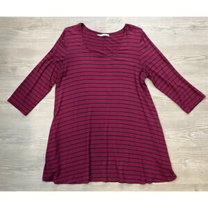 Maurice’s 3/4 Sleeve Tshirt Dress With Pockets Women’s Size 2XL